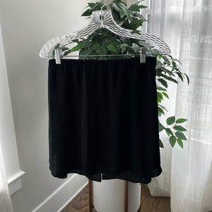 Black Krissa Mini Skirt
